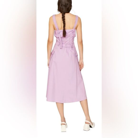 Hofmann Copenhagen Purple Elina Skirt Size 34  US 2 Organic Cotton - Picture 3 of 9